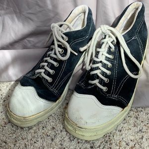 Heeled cute tie shoes